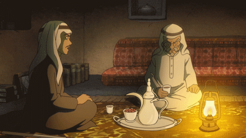 «أساطير في قادم الزمان» .. مسلسل أنمي سعودي ينشر ثقافة الجزيرة العربية وتراثها