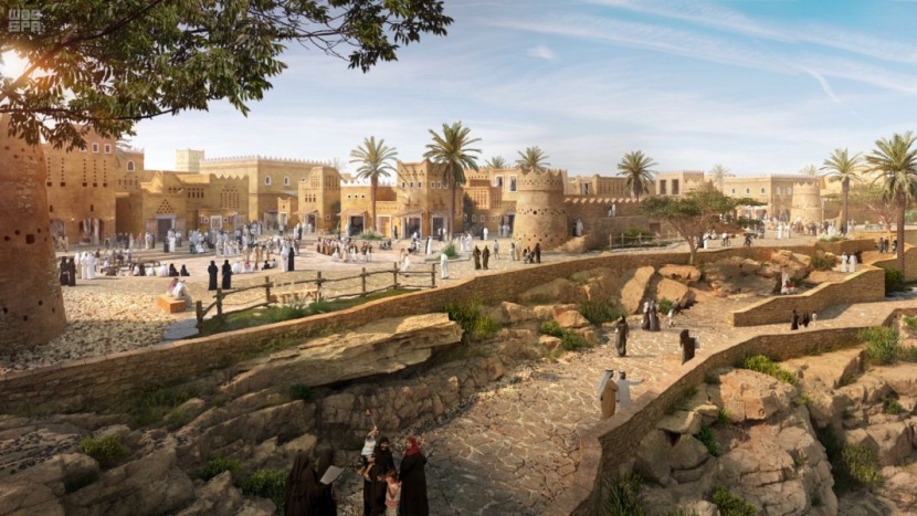 بدء تنفيذ المرحلة الأولى من أكبر مشروع تراثي وثقافي في العالم لتطوير "الدرعية التاريخية"