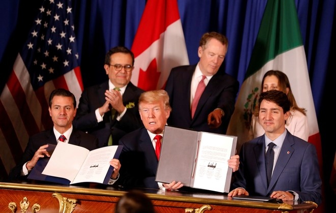 اتفاقية التجارة الجديدة لأمريكا الشمالية تدخل حيز التنفيذ اليوم الأربعاء