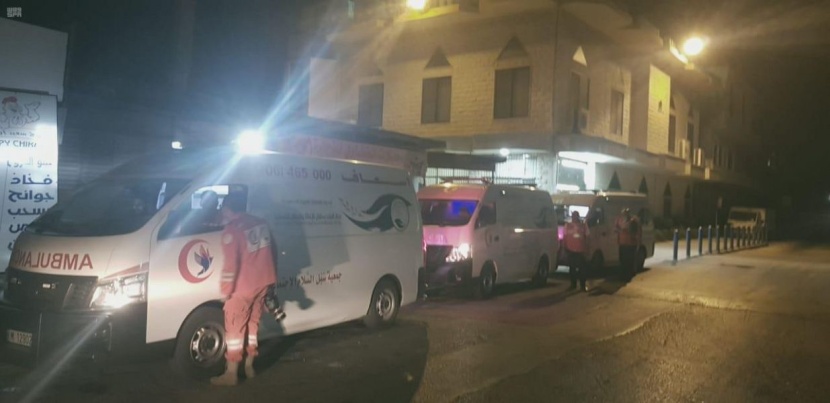 مركز الملك سلمان للإغاثة يسارع بمساندة الطواقم الطبية اللبنانية في إسعاف المتضررين من انفجار مرفأ بيروت