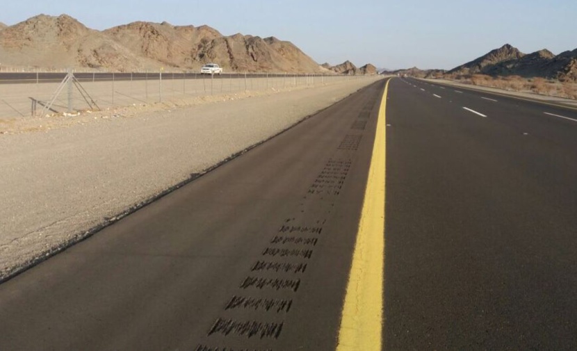 تغطية 58 ألف كم من طرق المملكة بتقنية الاهتزازات التحذيرية