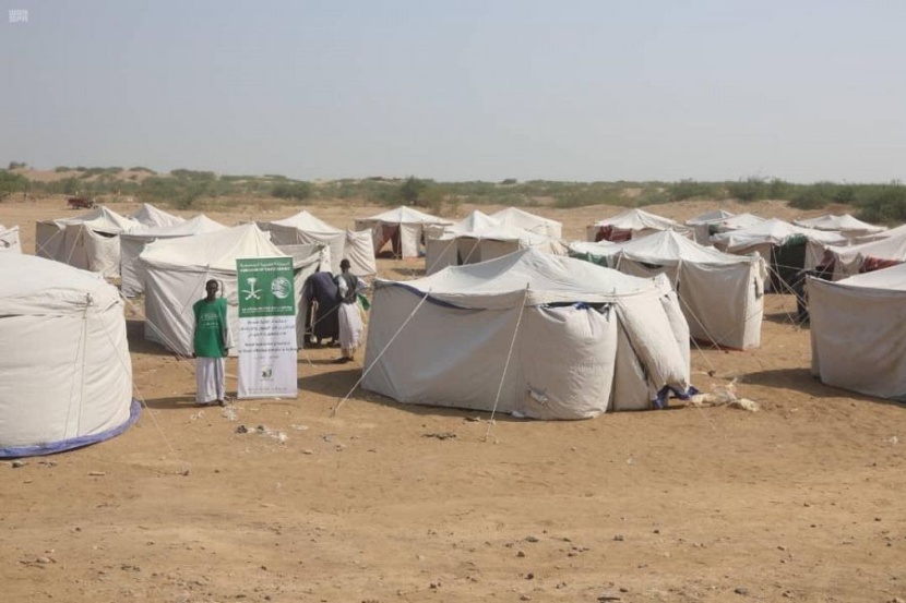 مركز الملك سلمان للإغاثة يواصل توزيع المساعدات الإيوائية للمتضررين من السيول في السودان