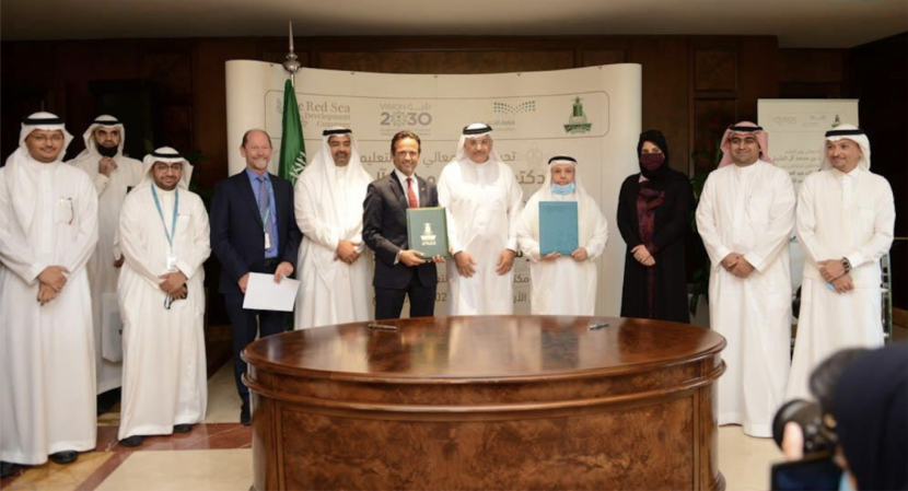  البحر الأحمر للتطوير توقع مذكرة تفاهم مع جامعة الملك عبدالعزيز لوضع خطة عمل تضمن تحقيق أهداف المؤسستين 
