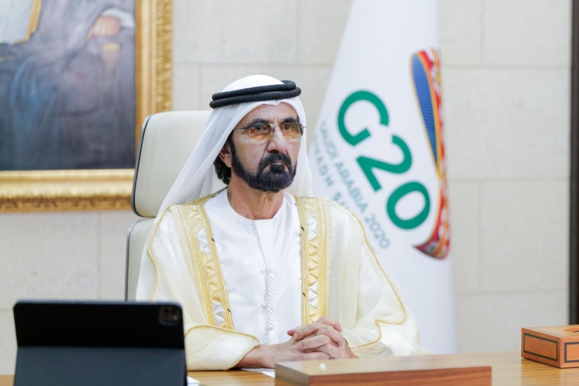 نائب رئيس الإمارات: قمة مجموعة العشرين التي تستضيفها السعودية المنصة الاقتصادية الأكبر عالميا