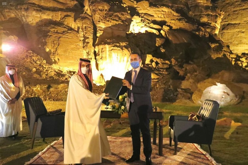 مذكرة تفاهم بين السعودية وإيطاليا في شأن الحوار الاستراتيجي 