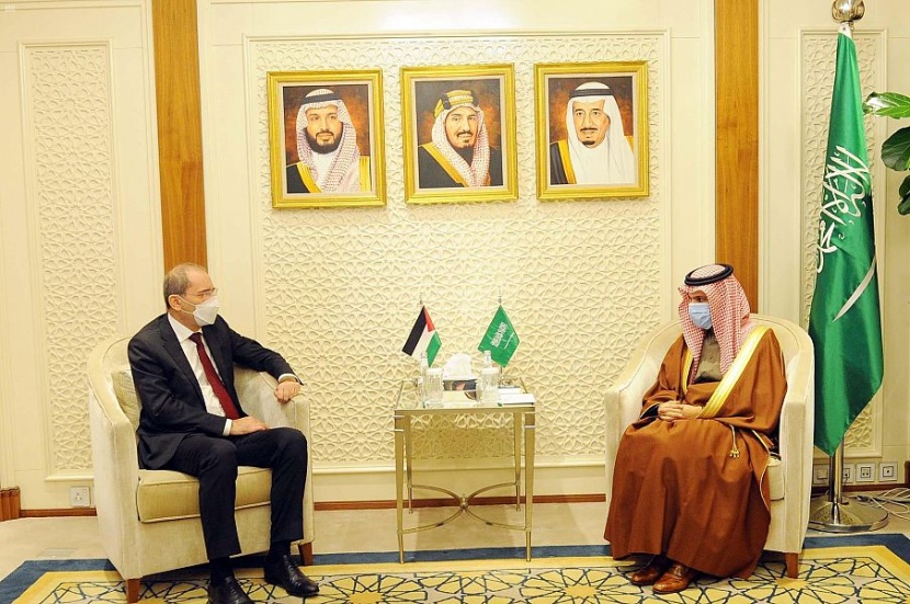  وزير الخارجية يستقبل نظيره الأردني