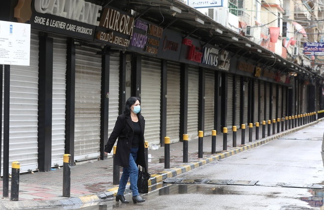 لبنان يمدد الإغلاق الكامل حتى 8 فبراير المقبل لمواجهة كورونا