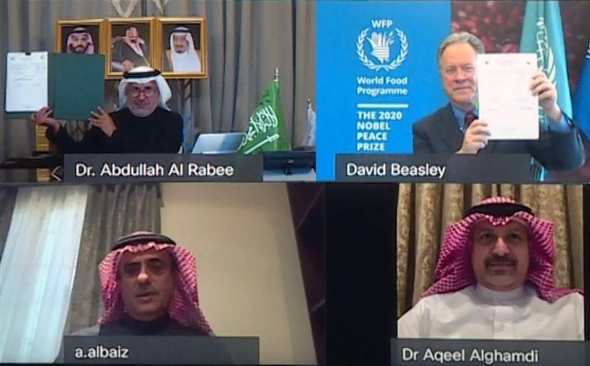 مركز الملك سلمان للإغاثة يوقع اتفاقية مع برنامج الأغذية العالمي لمنع حدوث مجاعة في اليمن