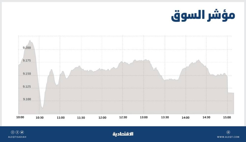 الأسهم السعودية تتماسك فوق مستويات 9100 نقطة رغم تراجع معظم القطاعات