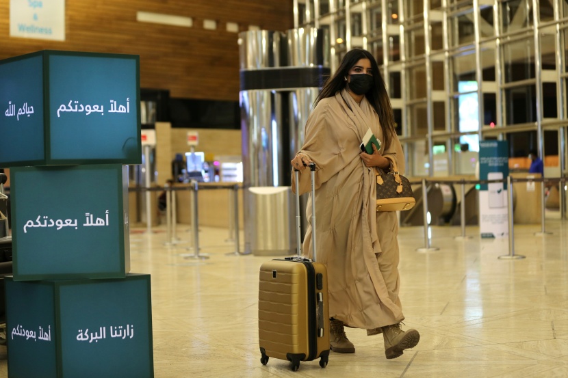 شعور رائع في مطارات السعودية بعد فتح المجال للسفر