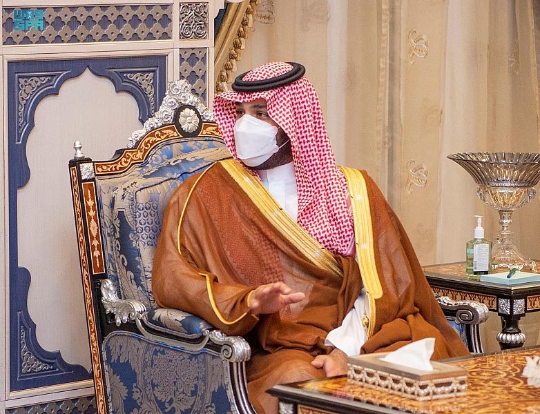 ولي العهد يبحث مع الشيخ محمد بن زايد التطورات الإقليمية والدولية