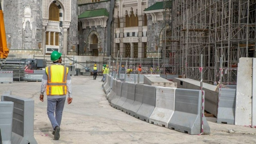 استئناف مشروع التوسعة السعودية الثالثة في المسجد الحرام