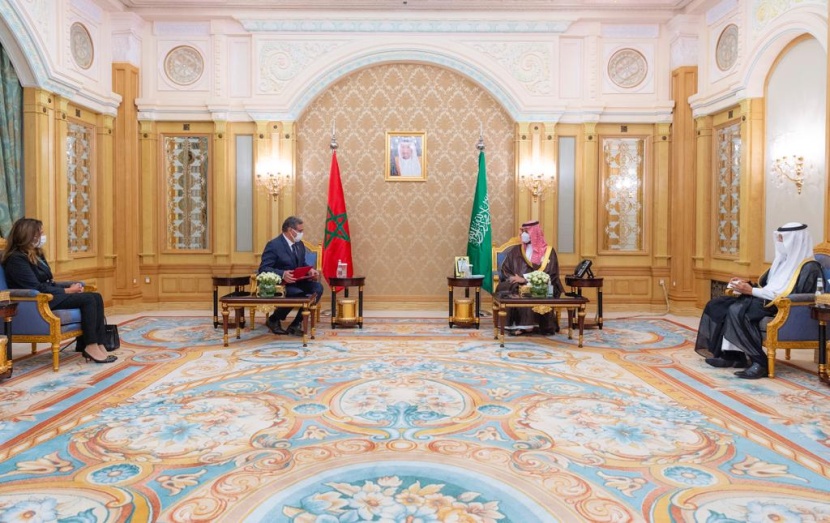 الأمير محمد بن سلمان يتسلم رسالة خطية من ملك المغرب 