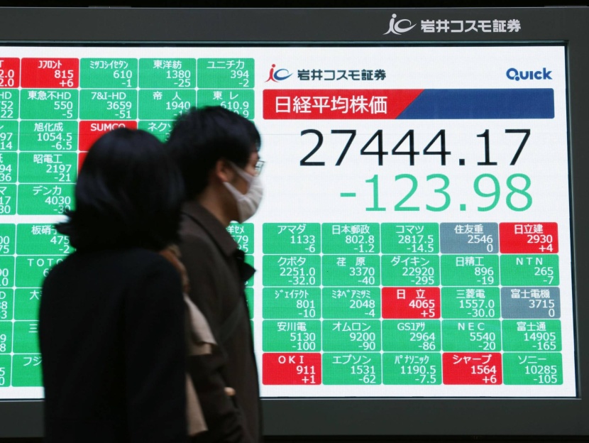 الأسهم اليابانية تنخفض بسبب مخاوف "أوميكرون" 