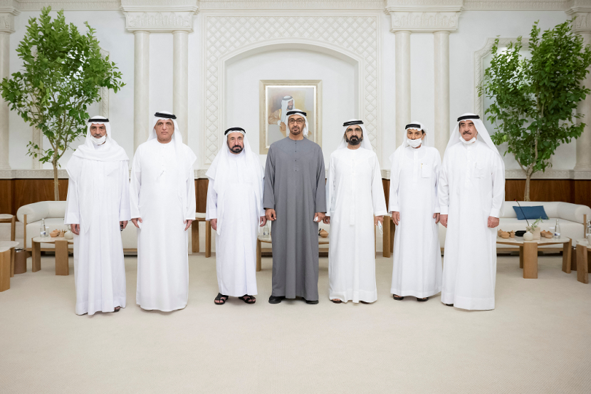 الشيخ محمد بن زايد رئيسا للإمارات 