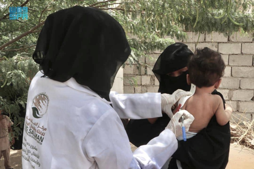 المملكة تواصل مشروع دعم التغذية للأطفال والأمهات في اليمن