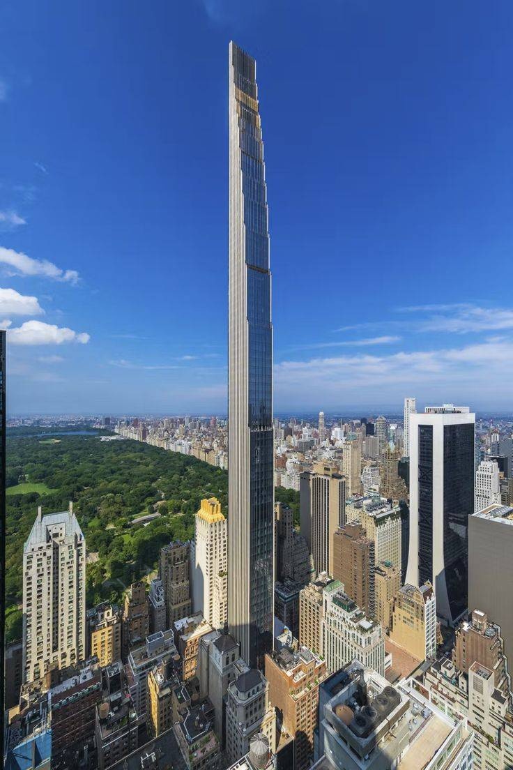 أحدث ناطحة سحاب في مانهاتن .. هندسة معمارية تجسد الثراء