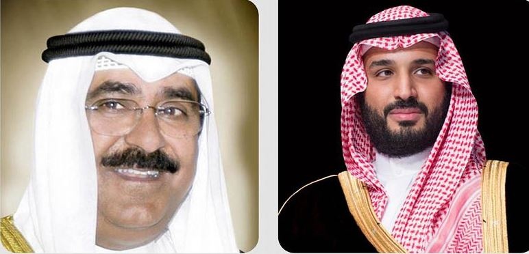 ولي العهد يطمئن هاتفيا على صحة ولي العهد الكويتي