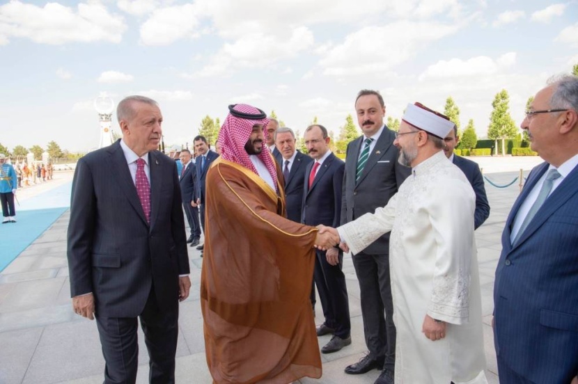الأمير محمد بن سلمان والرئيس أردوغان يبحثان سبل تطوير التعاون
