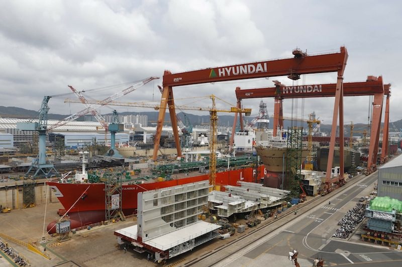 شركات كوريا تستحوذ على 55 % من طلبيات العالم لبناء السفن خلال يوليو