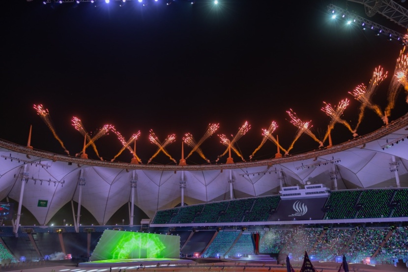 افتتاح دورة الألعاب السعودية 2022