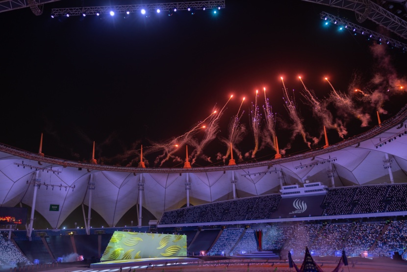 افتتاح دورة الألعاب السعودية 2022