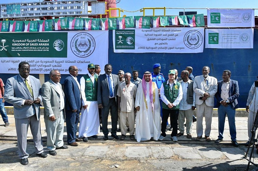 مركز الملك سلمان للإغاثة يقدم 52 ألف طن قمح للسودان بقيمة 25 مليون دولار