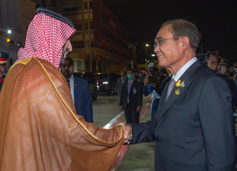 ولي العهد يغادر تايلند بعد زيارة رسمية 