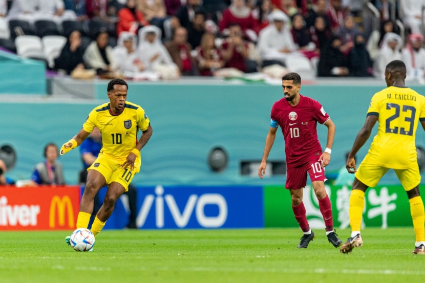 المباراة الأولى في كأس العالم .. الإكوادور تتغلب على قطر بهدفين دون مقابل