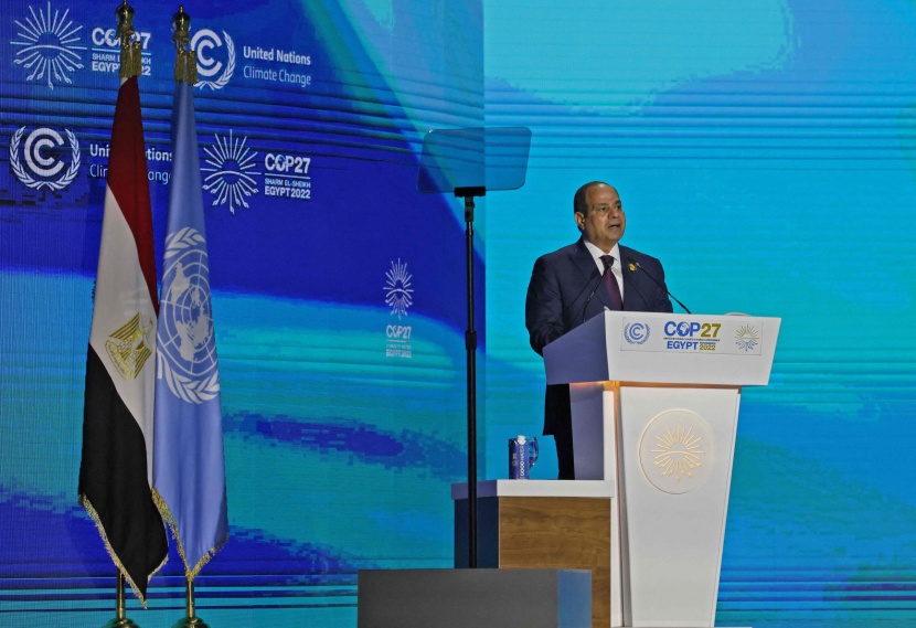 الرئيس المصري: العالم في حاجة ماسة لمواجهة التغيرات المناخية