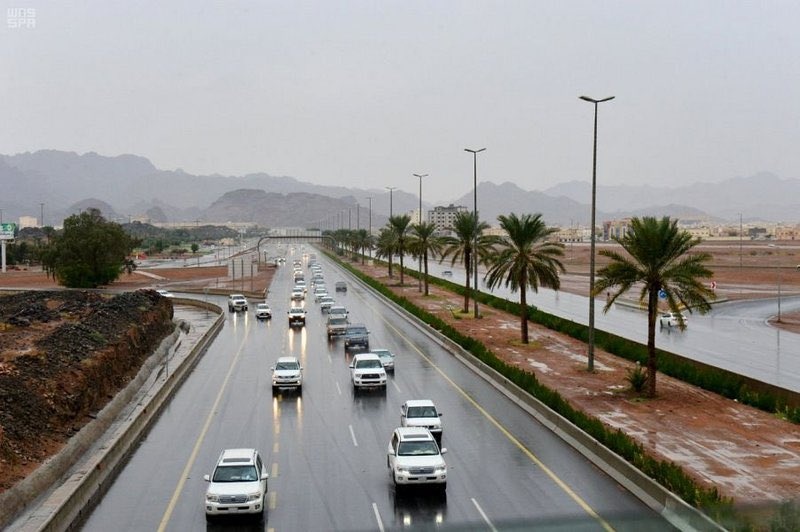 الأرصاد: هطول أمطار رعدية على معظم مناطق السعودية اعتبارا من الخميس 