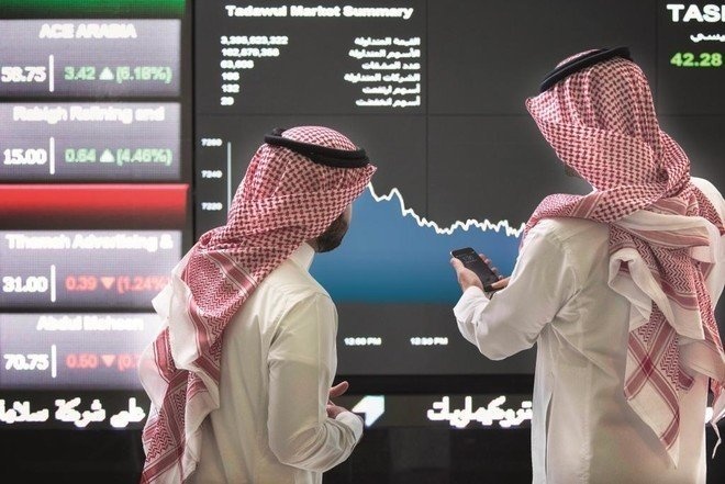 "تاسي" يهبط 1% ويغلق قرب 10100 نقطة .. 10 أسهم هبطت بأكثر من 8%