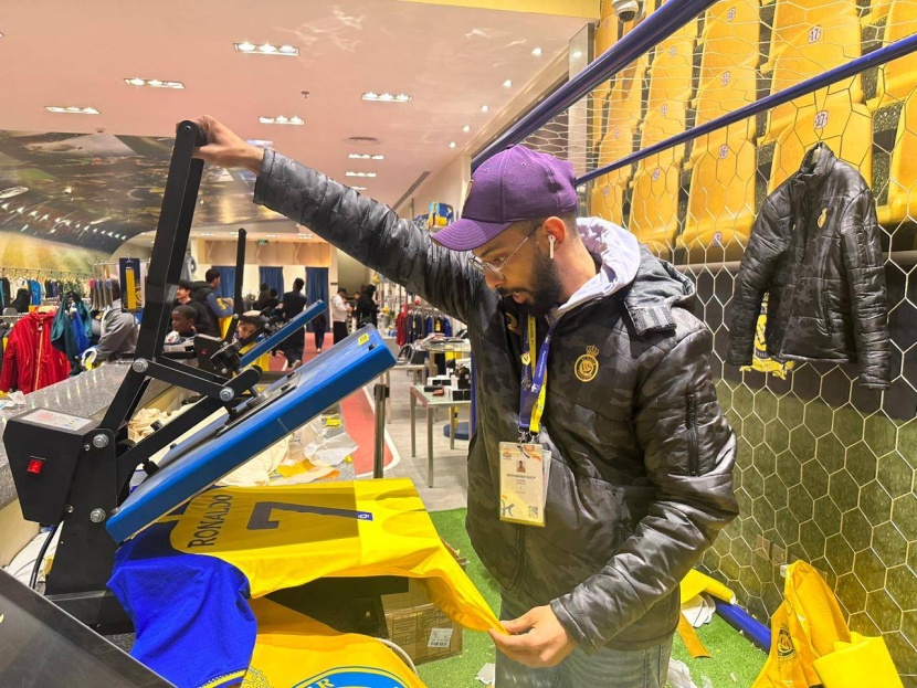 مليونا ريال مبيعات 5000 قميص لرونالدو