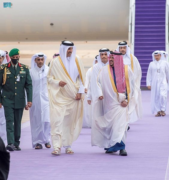  أمير قطر يصل الرياض للمشاركة في القمتين الخليجية والعربية مع الصين
