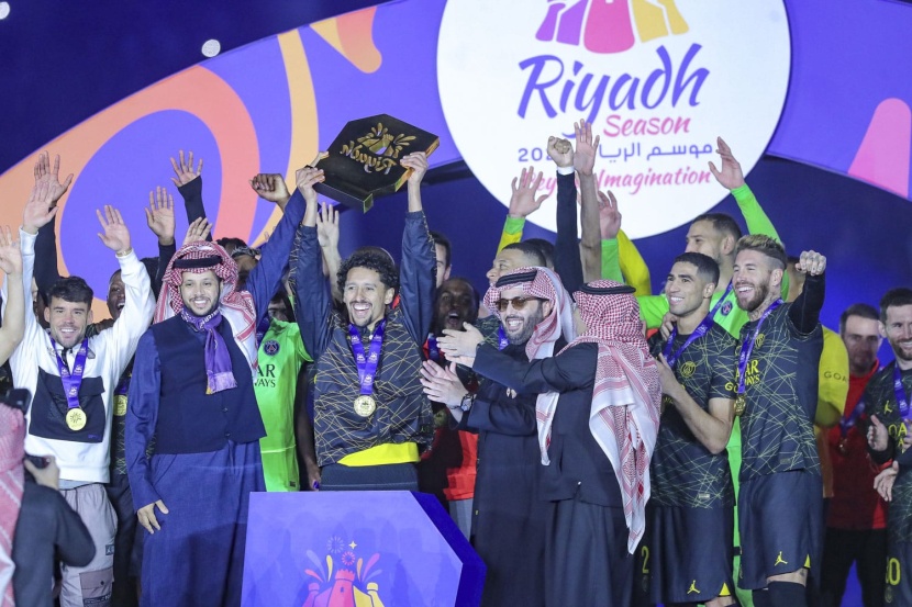 سان جيرمان بطلا لكأس "موسم الرياض"