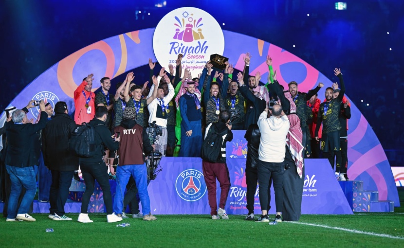 سان جيرمان بطلا لكأس "موسم الرياض"