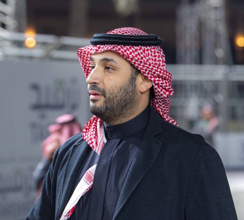 ولي العهد يشهد سباق فورمولا الدرعية