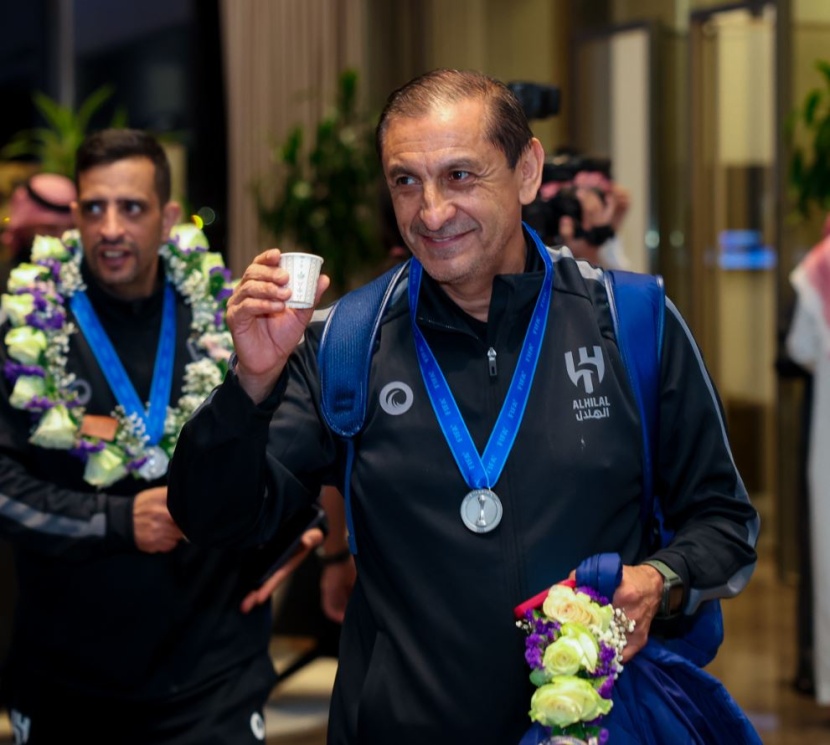 استقبال الهلال وصيف العالم