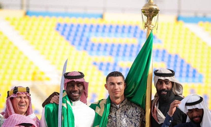رونالدو يشارك في احتفالات يوم التأسيس