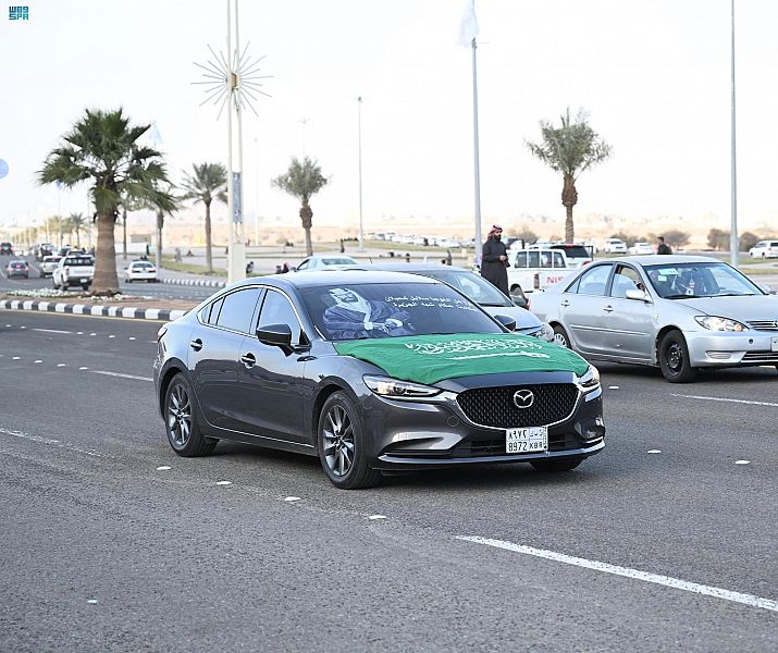 في حائل .. بهجة وفرح بيوم التأسيس
