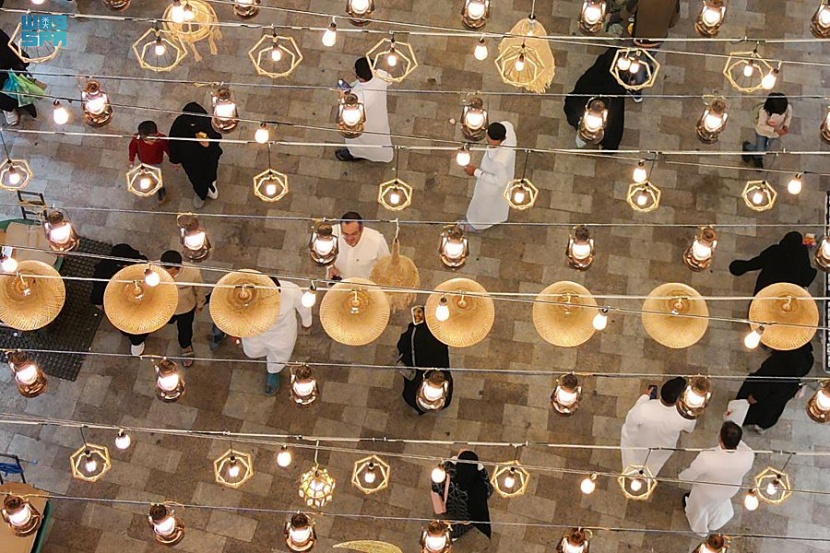 أسواق الطائف تحتفل بقدوم شهر رمضان