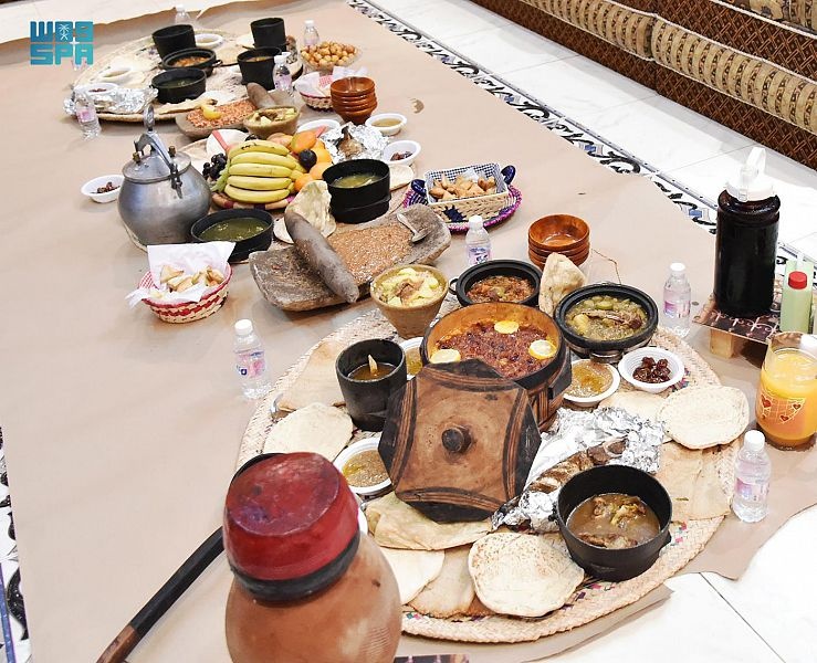 "المغش" طبق رئيس على المائدة الرمضانية بجازان