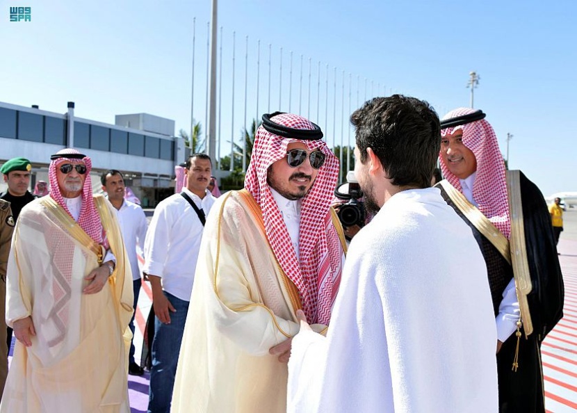 ولي عهد الأردن يصل إلى السعودية