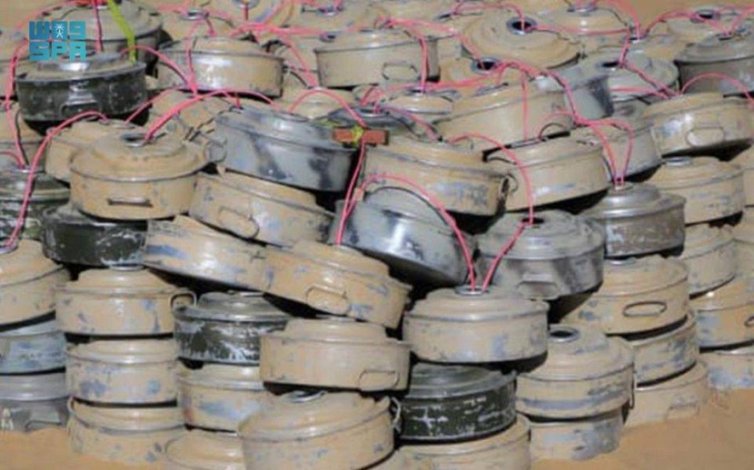 «مسام» ينتزع 625 لغما في الأسبوع الثالث من أبريل