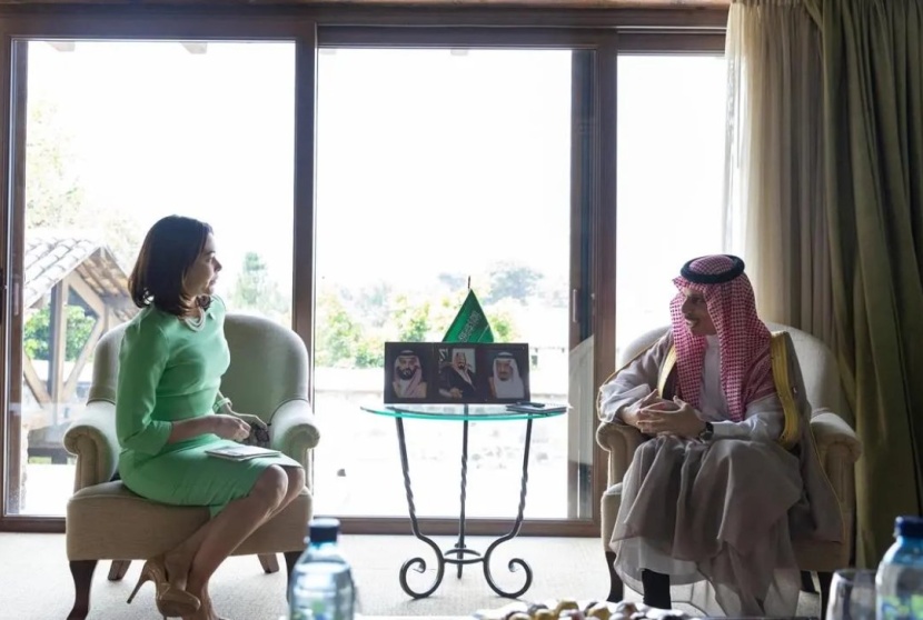 وزير الخارجية يلتقي وزيرة خارجية بنما