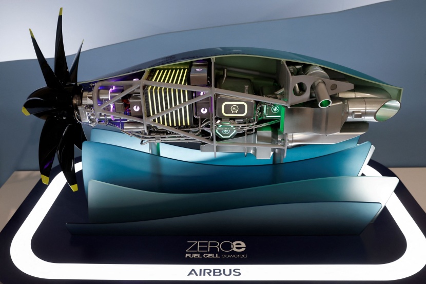 محرك إيرباص يعمل بالهيدروجين عديم الانباعثات