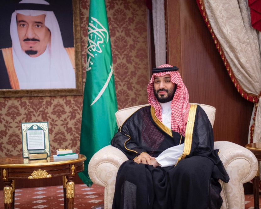 ولي العهد يجتمع بوزير الخارجية الأمريكي