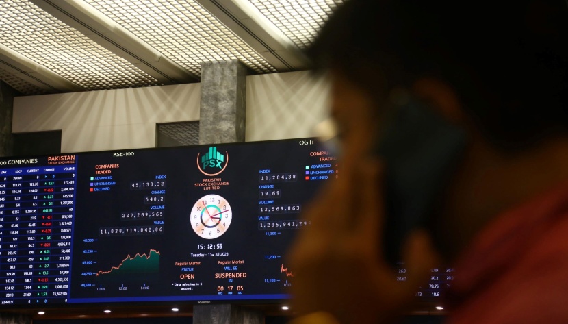 باكستان .. مؤشر البورصة يقفز 570 نقطة