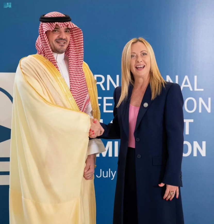 نيابة عن ولي العهد.. وزير الداخلية يرأس وفد السعودية المشارك بمؤتمر التنمية والهجرة في إيطاليا