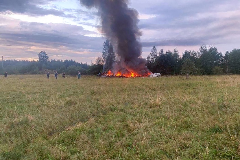 هيئة النقل الجوي الروسية: قائد "فاغنر" كان على متن الطائرة التي تحطمت